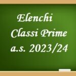 Pubblicazione elenchi classi prime 2023/24